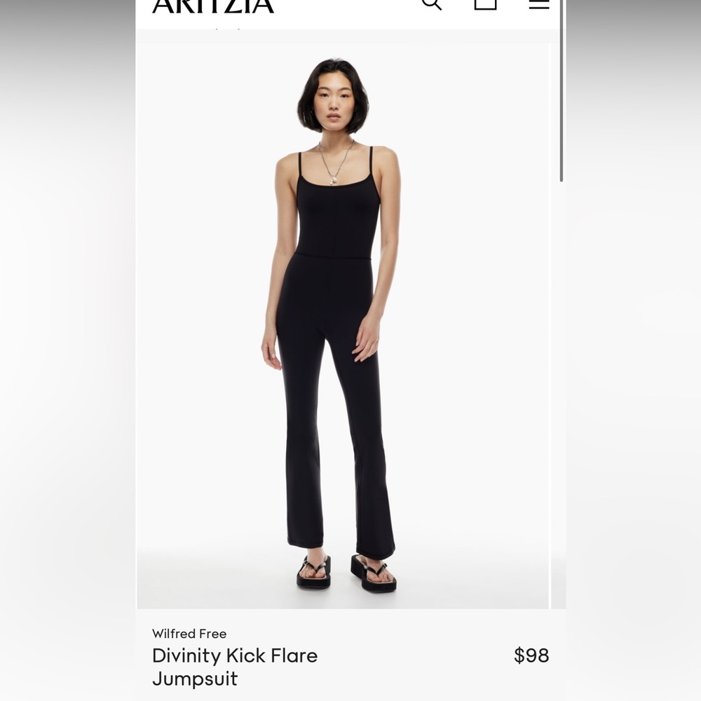 COPY - Divinity Kick Flare Jumpsuit. Showing both witn tags :)